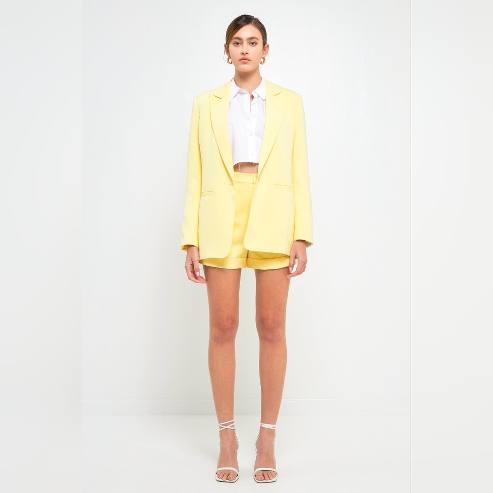 Endless rose SINGLE-BREASTED BLAZER